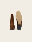 Bottines Delina - Suède Marron