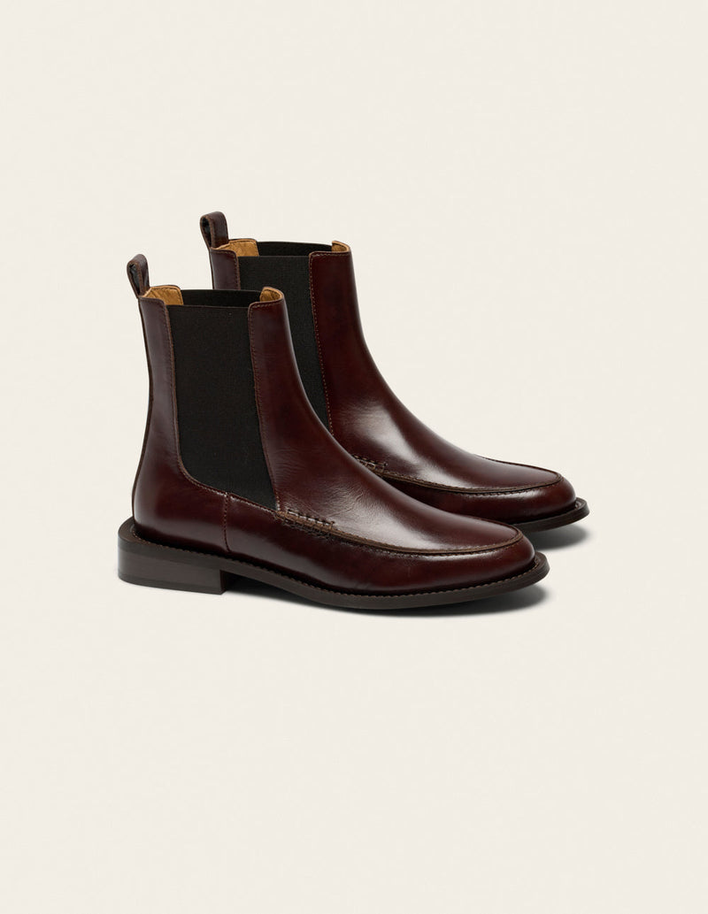 Bottines Iroz - Cuir Marron