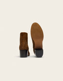 Bottines À Talons Jeanne M - Suède Léopard