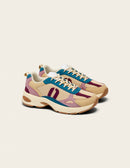 Baskets Basses Maé - Beige Écru Prune