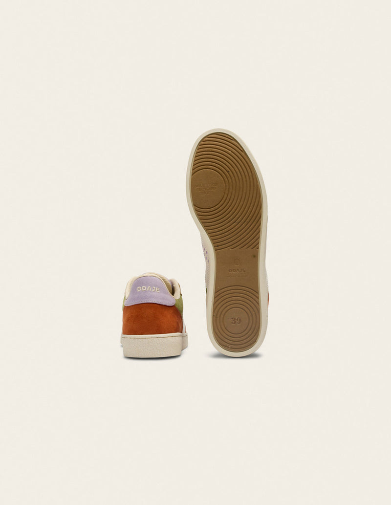 Baskets Basses Marie - Brique Écru Beige
