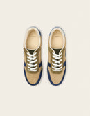 Baskets Basses Matthieu - Marine Beige Kaki