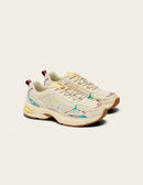 Baskets Basses May - Écru Rose Jaune