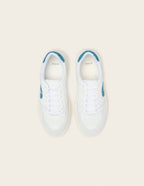 Baskets Basses Nora - Gris Clair Blanc Bleu