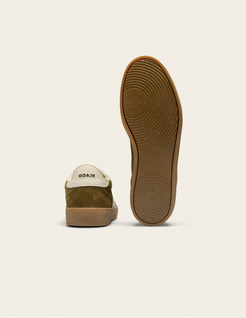 Baskets Basses Pablo - Kaki Écru