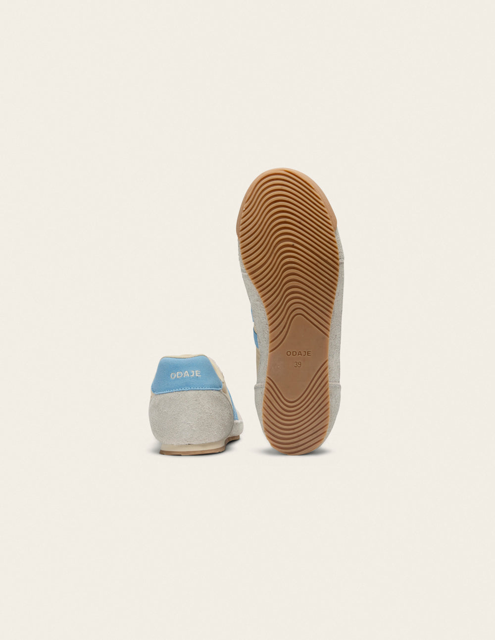 Baskets Basses Riya - Beige Bleu