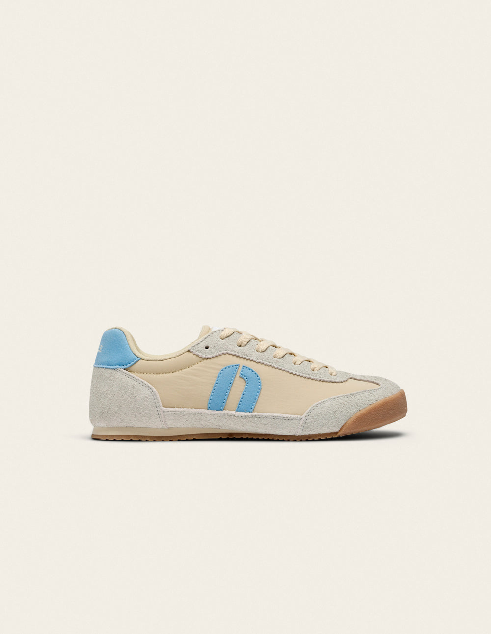 Baskets Basses Riya - Beige Bleu