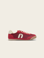 Baskets Basses Riya - Rouge Écru