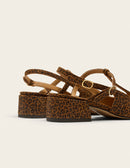 Escarpins Ryla - Suède Léopard