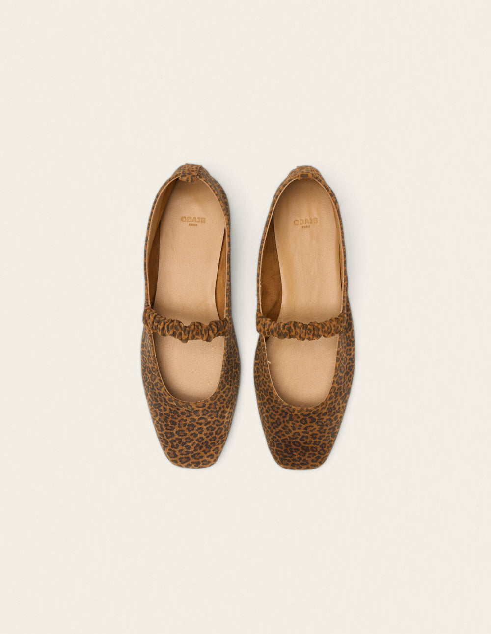 Ballerines Serra - Suède Léopard