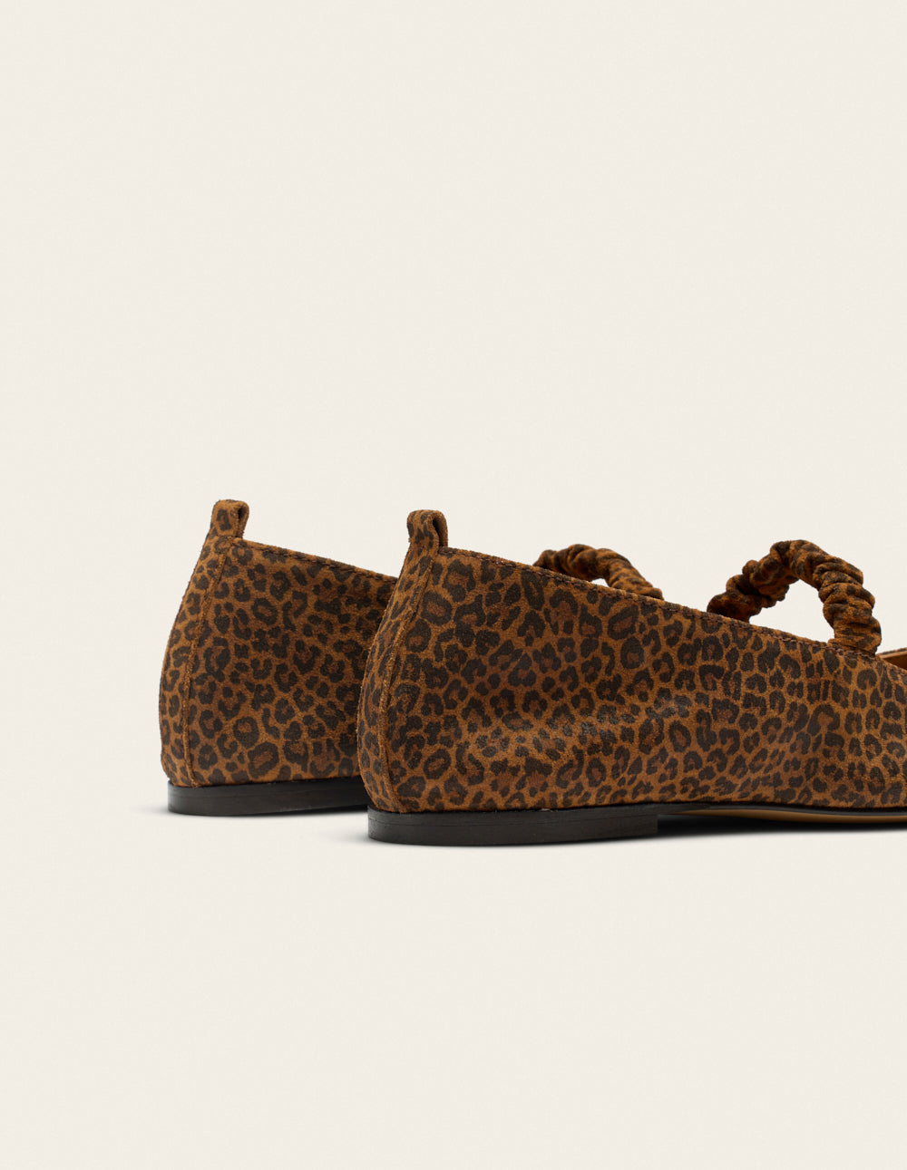 Ballerines Serra - Suède Léopard