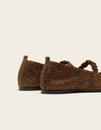 Ballerines Serra - Suède Léopard