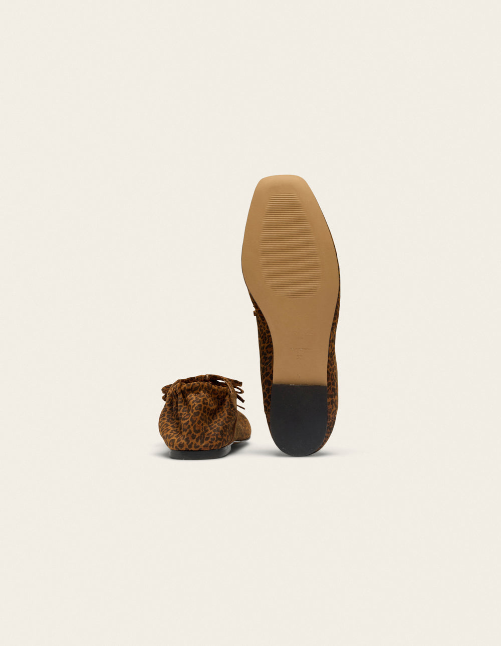 Ballerines Tula - Suède Léopard