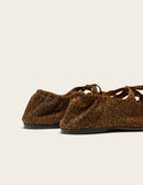 Ballerines Tula - Suède Léopard
