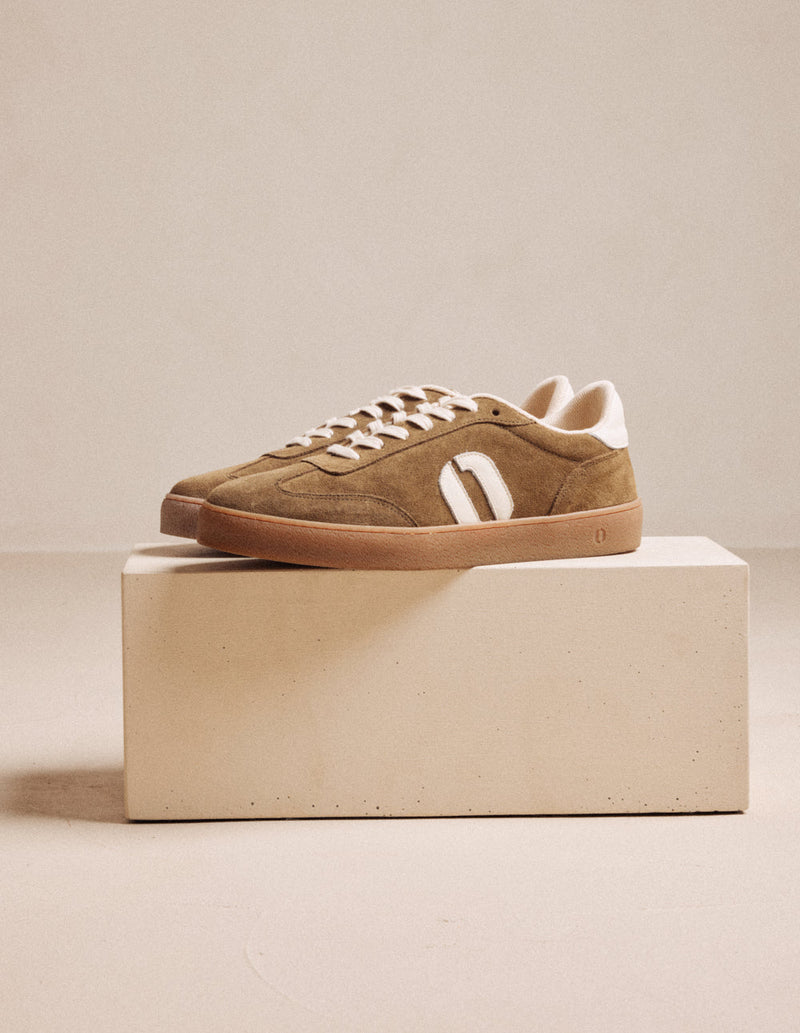 Baskets Basses Pablo - Kaki Écru