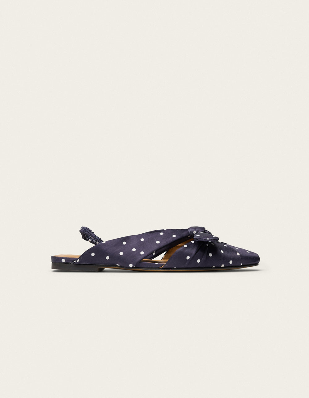 Sandales Yana - Pois marine
