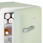 Vintage Mini Fridge - Green