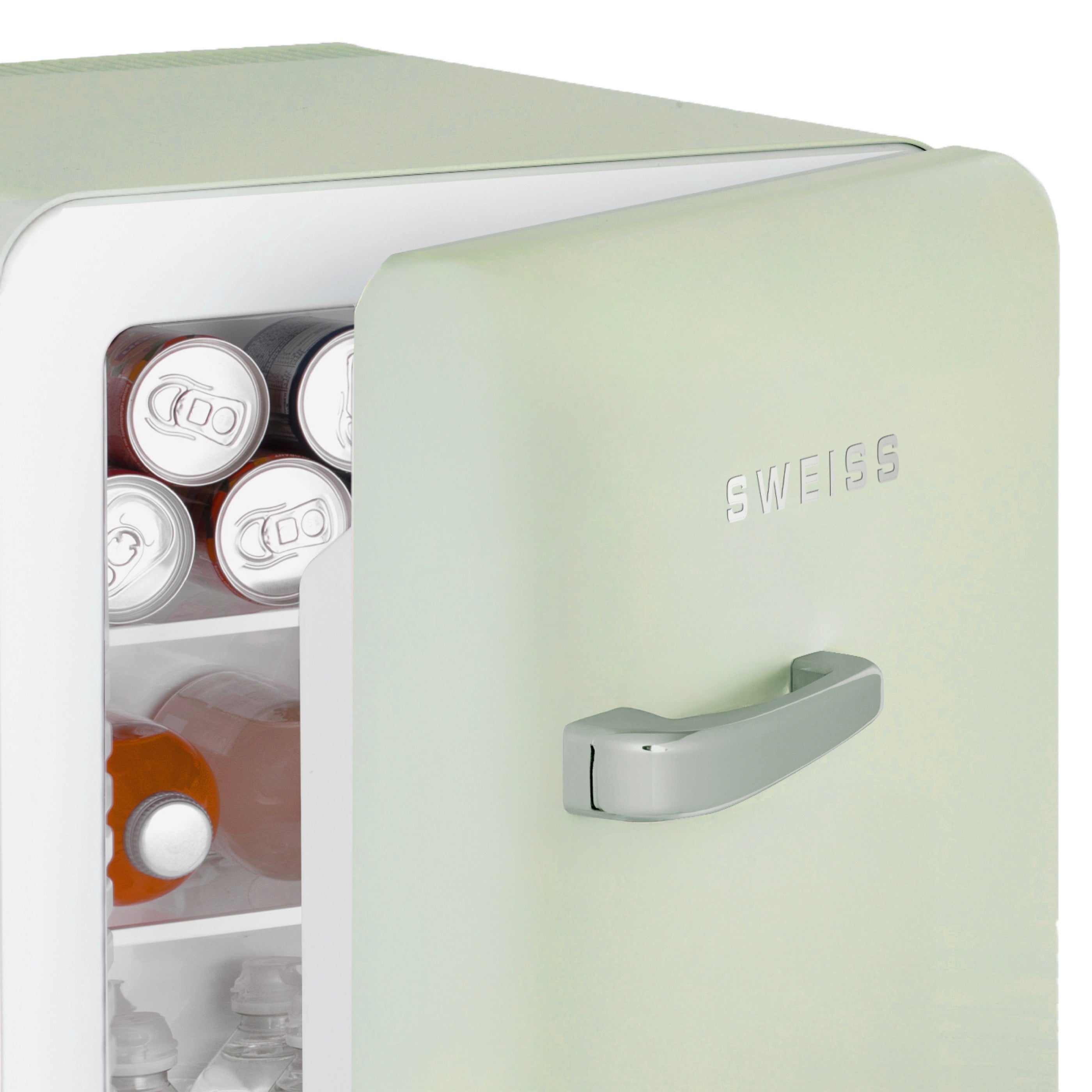 Vintage Mini Fridge - Green