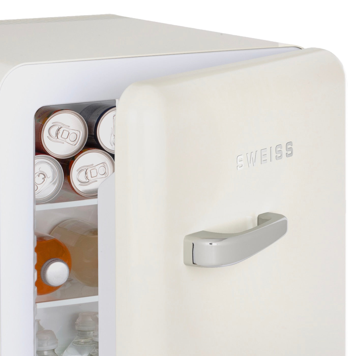 Vintage Mini Fridge - Beige