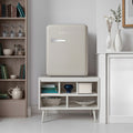 Vintage Mini Fridge - Beige