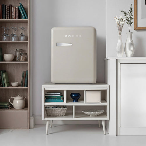 Mini Frigo Vintage - Beige