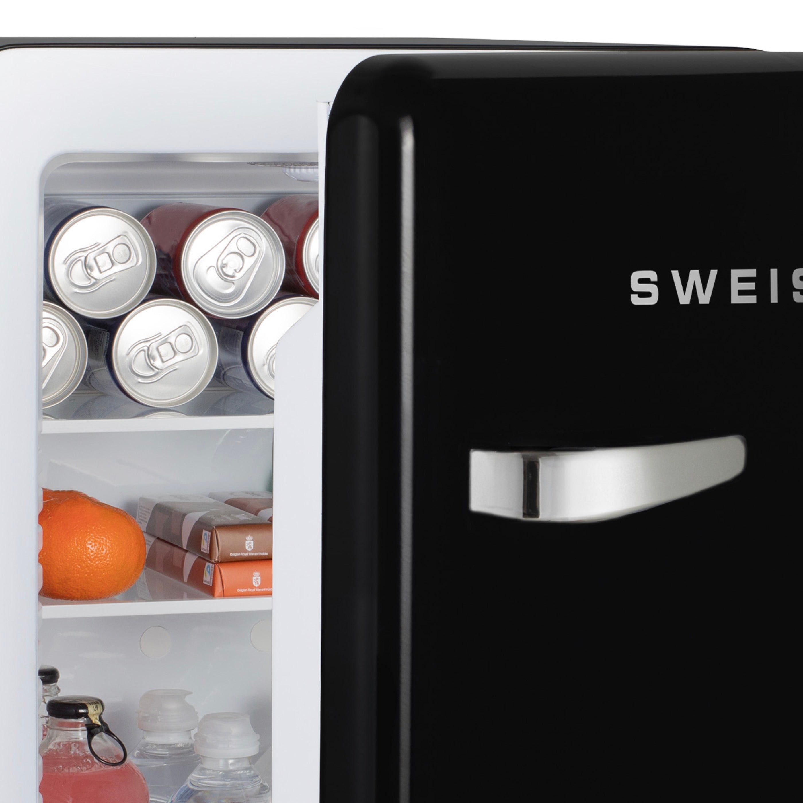 Vintage Mini Fridge - Black
