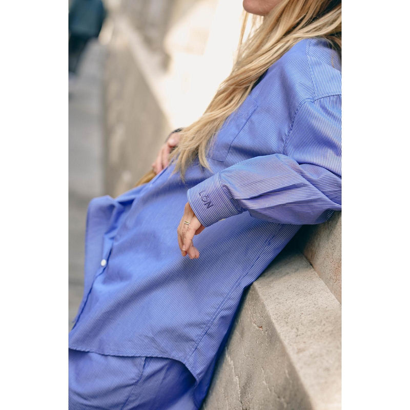 Chemise Wenders Navy Stripes