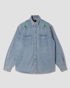 Western Shirt - Stonewashed Denim