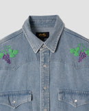 Western Shirt - Stonewashed Denim