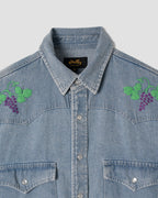 Western Shirt - Stonewashed Denim