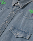 Western Shirt - Stonewashed Denim