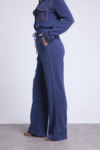 Westy Braided Trousers - Indigo - Women
