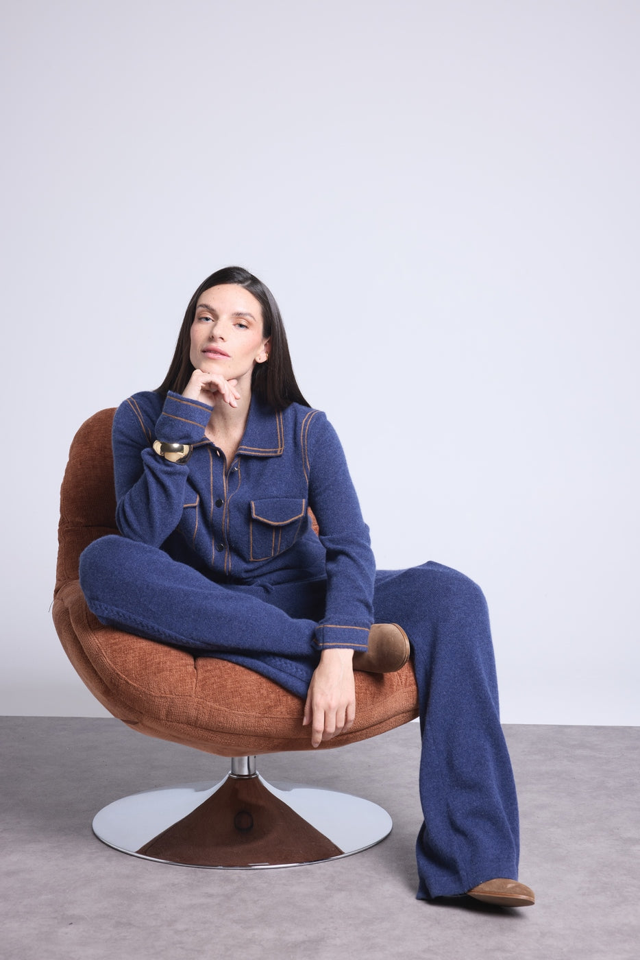Pantalón A Natte Westy - Índigo - Mujer