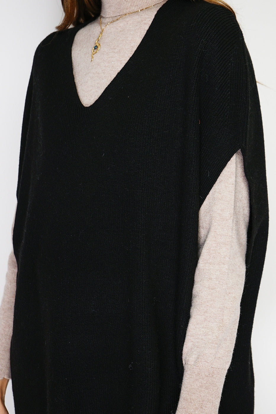Jersey - Negro - Mujer