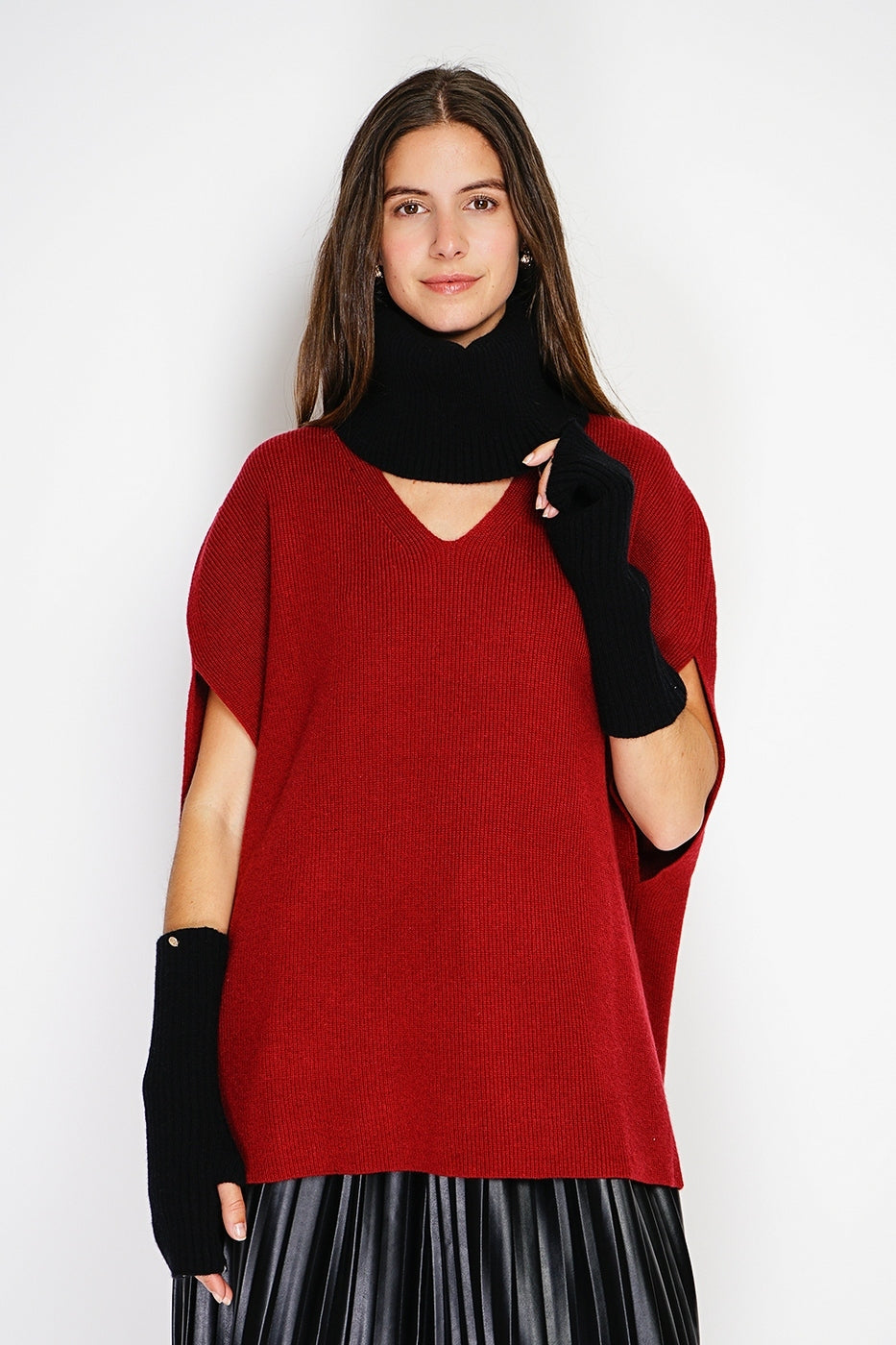 Cuello - Negro - Mujer
