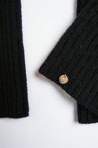Women’s Ribbed Snood – Black