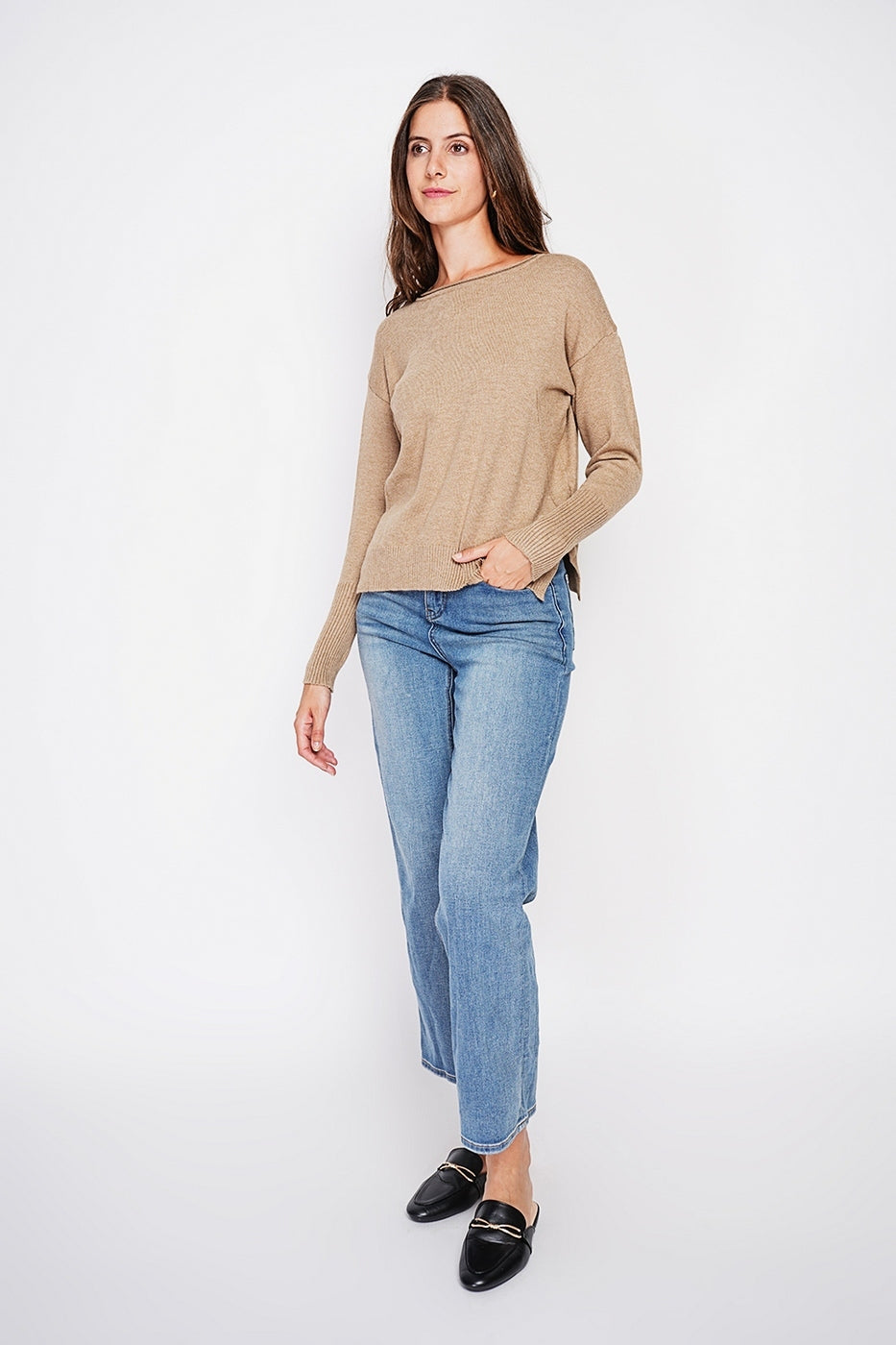 Maglione - Cammello - Donna