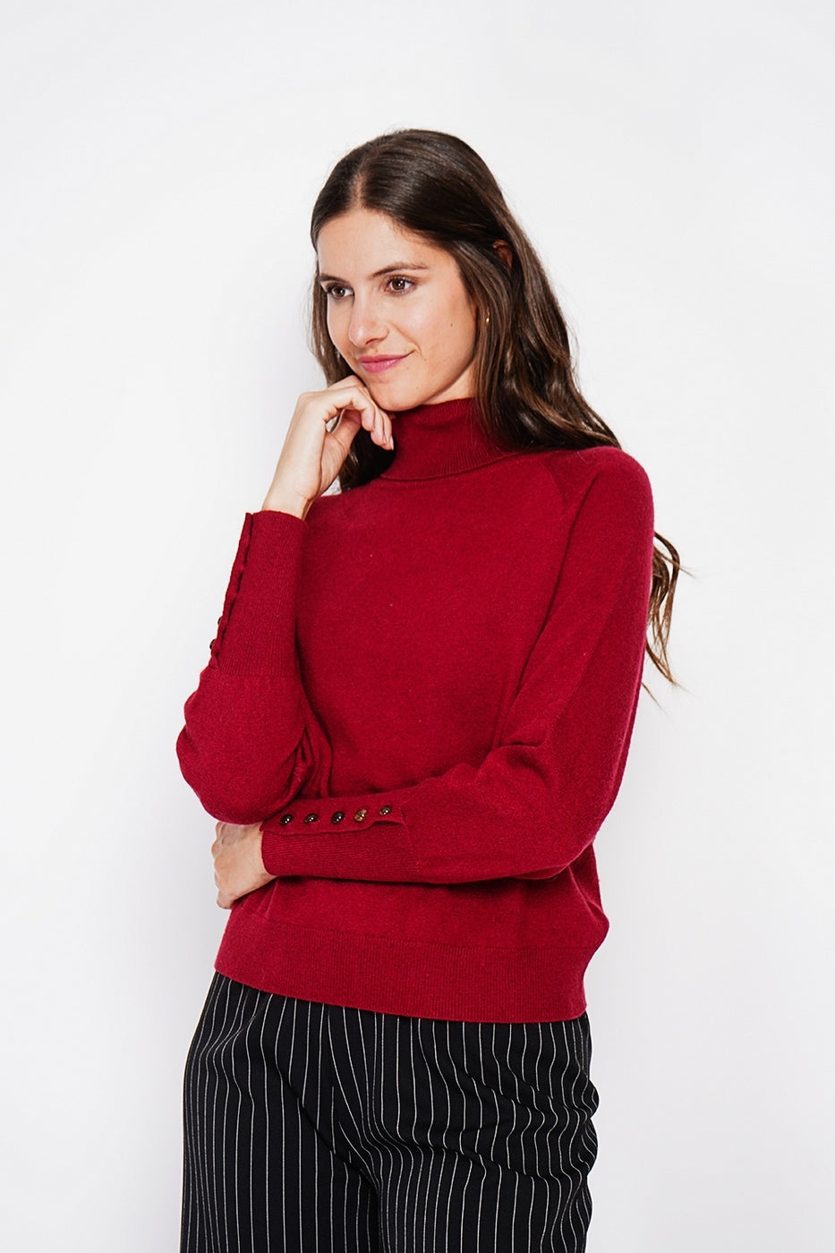 Maglione - Bordeaux - Donna