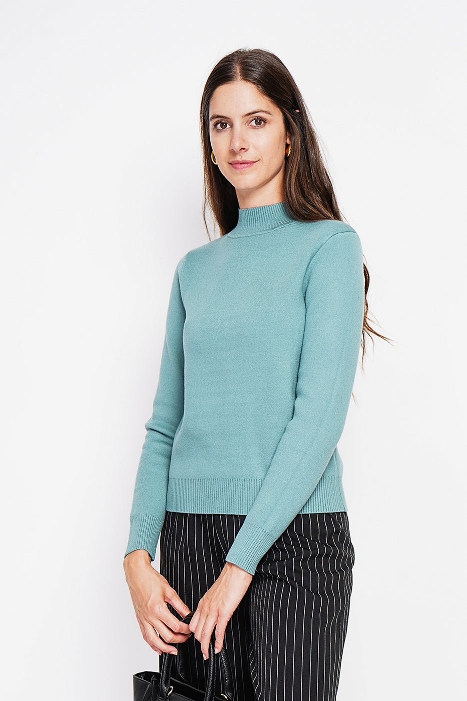 Maglione - Turchese - Donna