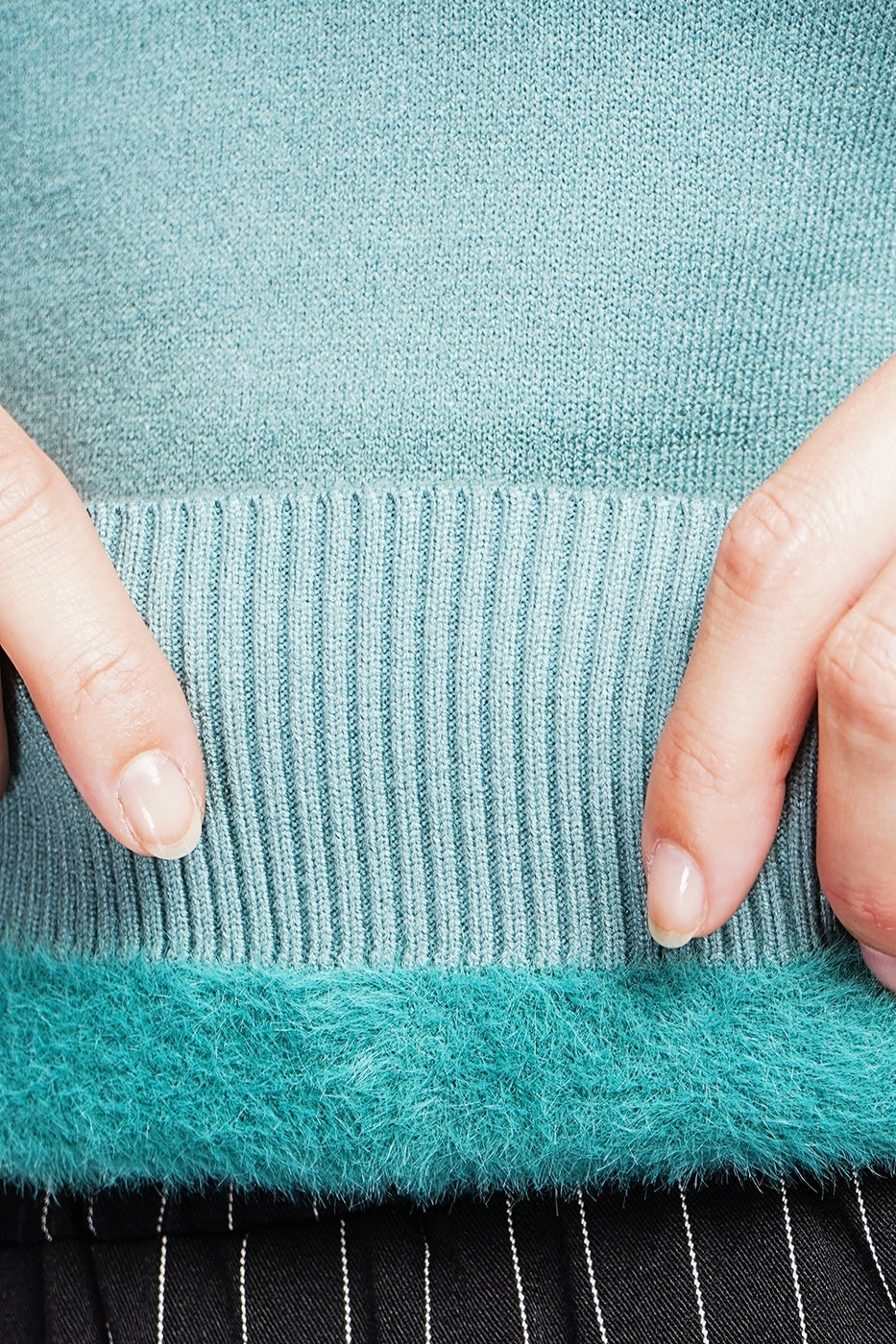 Maglione - Turchese - Donna