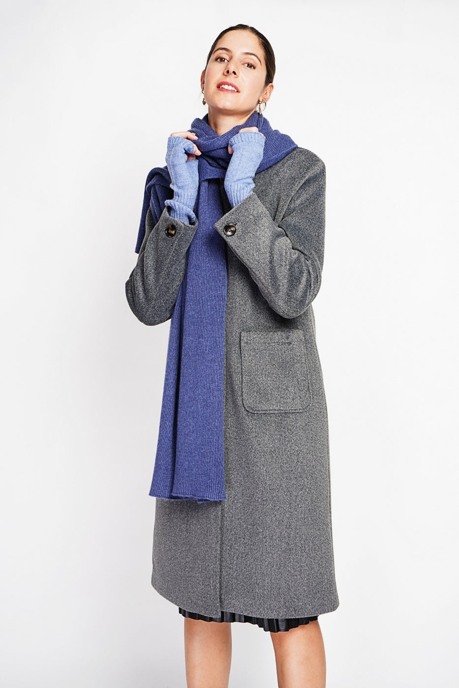 Women’s Scarf - Denim Blue