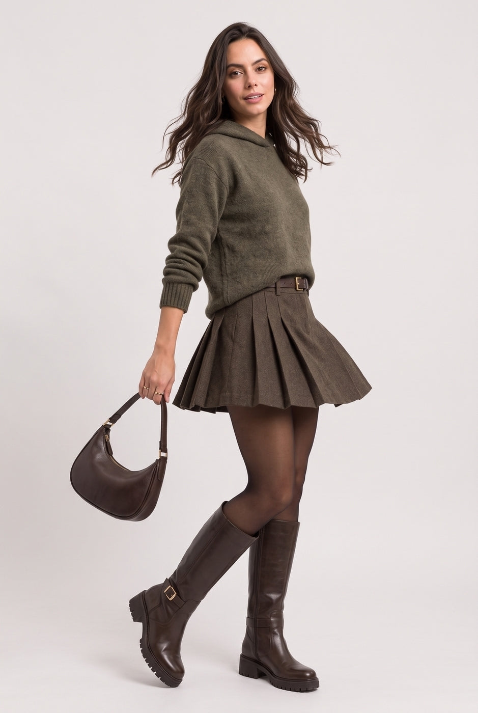 Maglione - Cachi - Donna