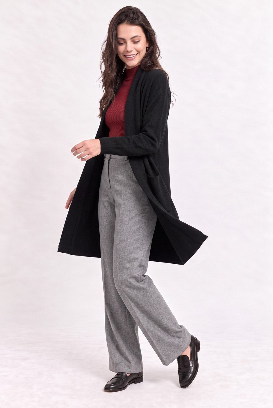 Cardigan - Black - Women