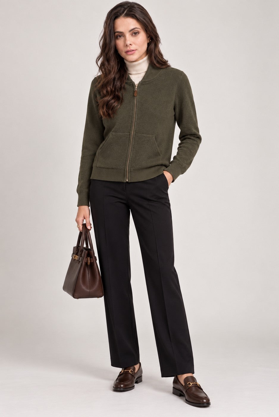 Cardigan - Khaki - Women