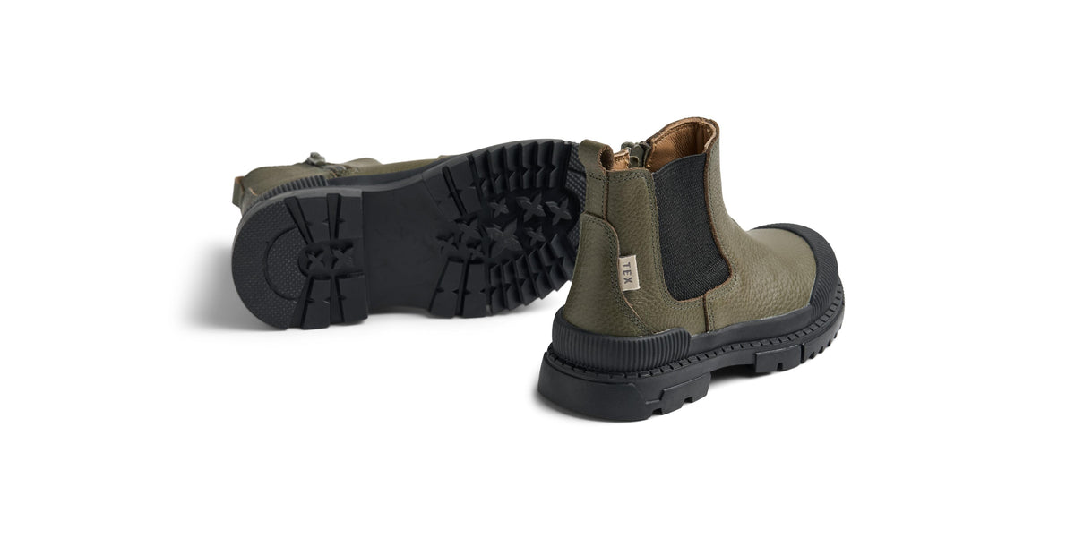 Saida Tex Chelsea Boots - Dry Leaves