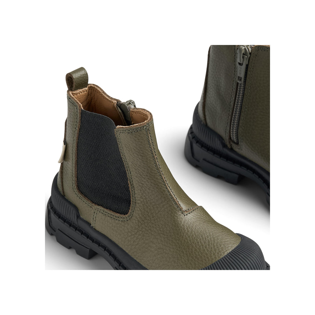Saida Tex Chelsea Boots - Dry Leaves