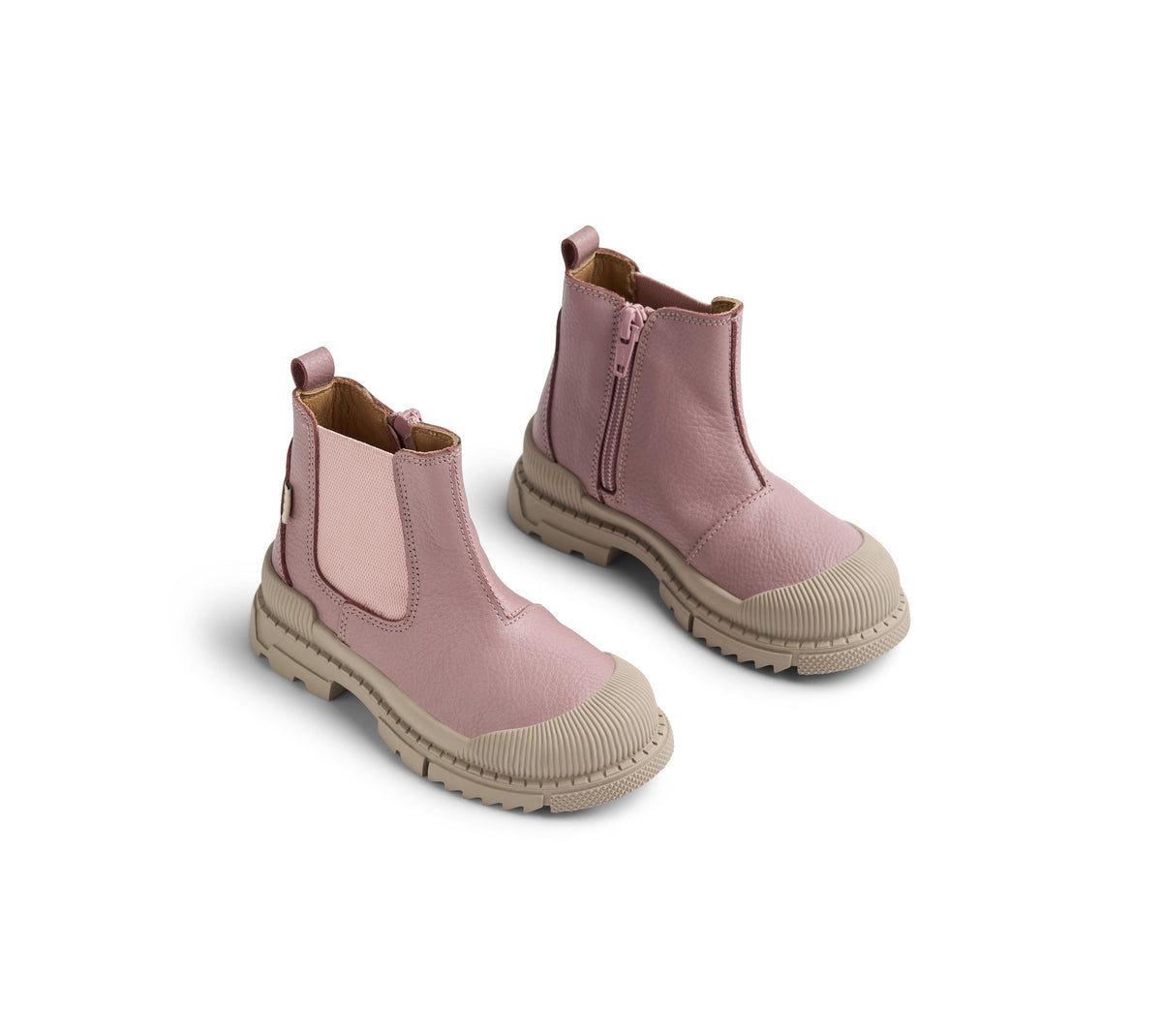 Stivaletti Chelsea Saida Tex - Rosa legno
