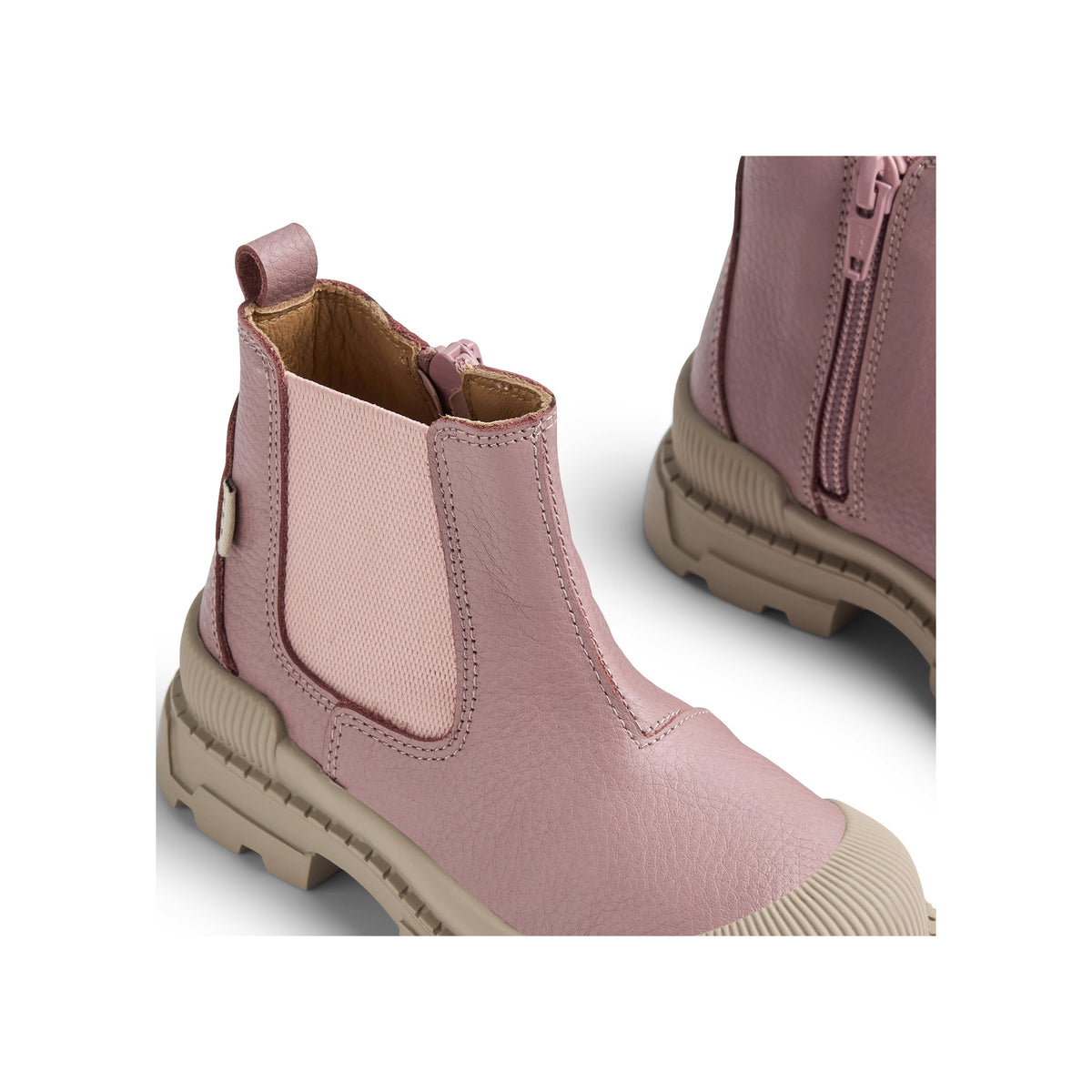 Stivaletti Chelsea Saida Tex - Rosa legno