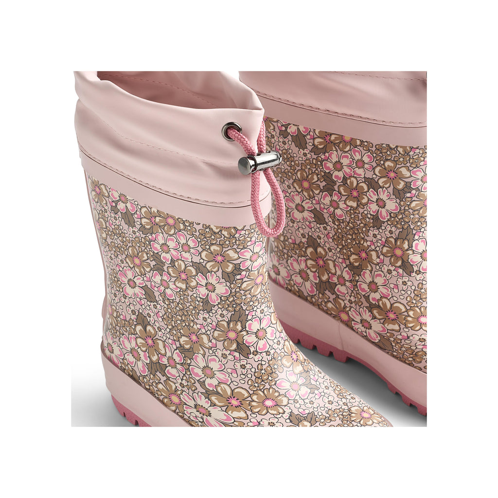 Bottes De Pluie Thermo - Dim Rose Flowers