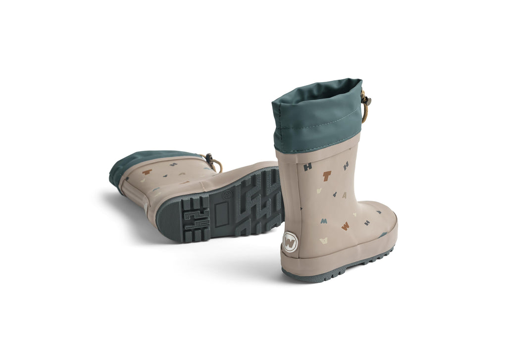 Thermal Wellies - Grey Moon Letters